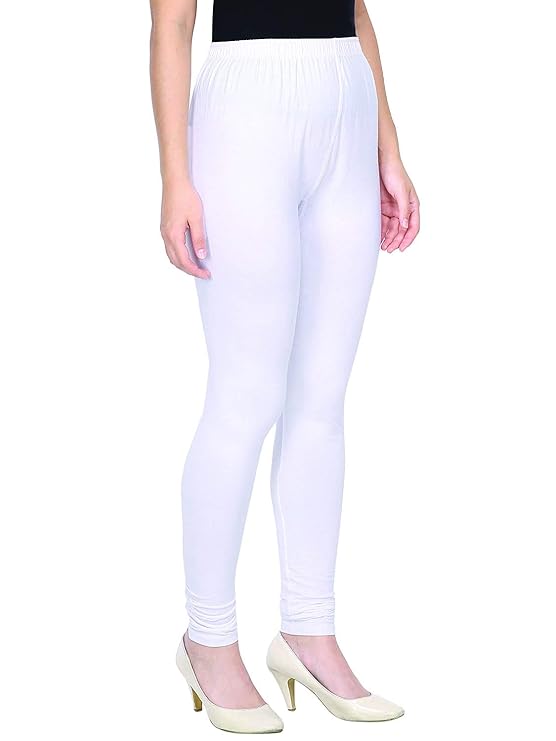 Women’s Leggings Cotton Lycra 4 Way Stretchable Skin Fit Chudidar Full Length Leggings for Women